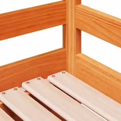 vidaXL Daybed with Trundle and Drawers Wax Brown 90x190 cm Solid Wood Pine - Additional view 9