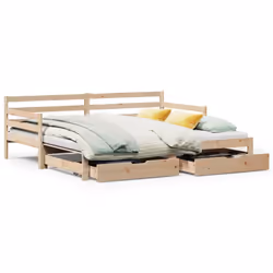 VidaXL 3302173, Sofa bed, Pinewood, 2035 mm, 875 mm, 695 mm, 2.04 m