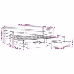 VidaXL 3302173 sofa Sofa bed