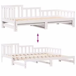 VidaXL 3302224 sofa Sofa bed White - Additional view 8