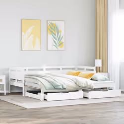 VidaXL 3302234 sofa Sofa bed White