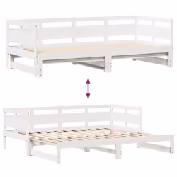 VidaXL 3302236 sofa Sofa bed White - Additional view 8