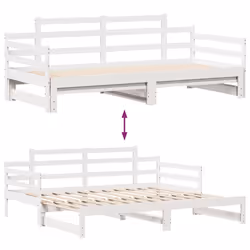 VidaXL 3302240 sofa Sofa bed White - Additional view 8