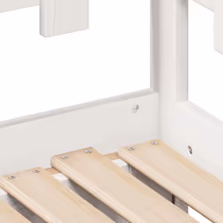 vidaXL Daybed with Trundle & Drawers Sofa Bed White 90x190 cm Solid Wood Pine - Additional view 8