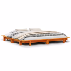 VidaXL 3302266, Brown, 2.02 m, 2.22 m, 21 cm, 1800 x 2000 mm, 1 pc(s)