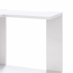 vidaXL Corner Bookcase 5-Tier Corner Bookshelf Corner Rack Engineered Wood - white - Additional view 6
