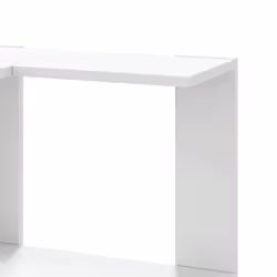 vidaXL Corner Bookcase 3-Tier Corner Bookshelf Corner Rack Engineered Wood - white - Additional view 6