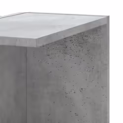 vidaXL Wall Corner Shelf Wall Mounted Shelf Floating Shelf Engineered Wood - concrete grey - Additional view 6