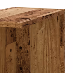 vidaXL Wall Corner Shelf Wall Mounted Shelf Floating Shelf Engineered Wood - old wood - Additional view 6