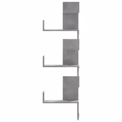 VidaXL 852639 shelve Wood Grey - Additional view 4