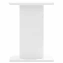 vidaXL Speaker Stands Living Room Speaker Floor Stand 2 pcs Engineered Wood - white, 30 x 30 x 40 cm - Additional view 4