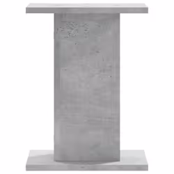 vidaXL Speaker Stands Living Room Speaker Floor Stand 2 pcs Engineered Wood - concrete grey, 30 x 30 x 40 cm - Additional view 4