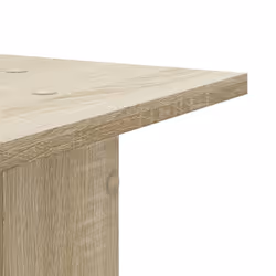 vidaXL Speaker Stands Living Room Speaker Floor Stand 2 pcs Engineered Wood - sonoma oak, 30 x 30 x 60 cm - Additional view 6