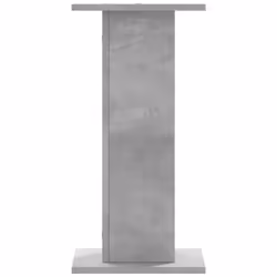 vidaXL Speaker Stands Living Room Speaker Floor Stand 2 pcs Engineered Wood - concrete grey, 30 x 30 x 60 cm - Additional view 4