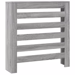 vidaXL Radiator Cover Heater Cover Radiator Shelf Grey Sonoma Engineered Wood