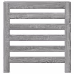 vidaXL Radiator Cover Heater Cover Radiator Shelf Grey Sonoma Engineered Wood