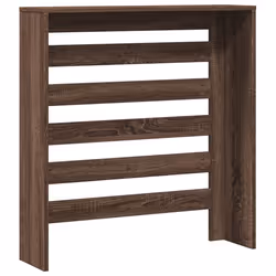 vidaXL Radiator Cover Heater Cover Radiator Shelf Brown Oak Engineered Wood - Additional view 4