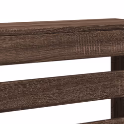 vidaXL Radiator Cover Heater Cover Radiator Shelf Brown Oak Engineered Wood - Additional view 5