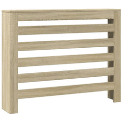vidaXL Radiator Cover Heater Cover Radiator Shelf Sonoma Oak Engineered Wood