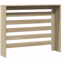 vidaXL Radiator Cover Heater Cover Radiator Shelf Sonoma Oak Engineered Wood - Additional view 4