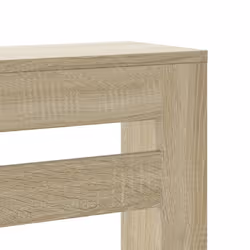 vidaXL Radiator Cover Heater Cover Radiator Shelf Sonoma Oak Engineered Wood - Additional view 5