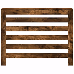 vidaXL Radiator Cover Heater Cover Radiator Shelf Smoked Oak Engineered Wood