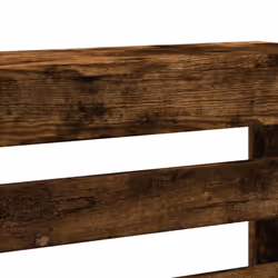 vidaXL Radiator Cover Heater Cover Radiator Shelf Smoked Oak Engineered Wood - Additional view 5