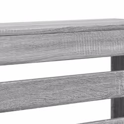vidaXL Radiator Cover Heater Cover Radiator Shelf Grey Sonoma Engineered Wood - Additional view 5