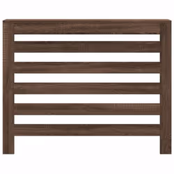 vidaXL Radiator Cover Heater Cover Radiator Shelf Brown Oak Engineered Wood - Additional view 2