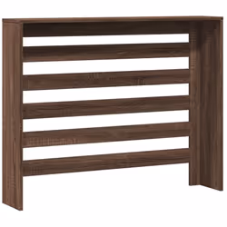 vidaXL Radiator Cover Heater Cover Radiator Shelf Brown Oak Engineered Wood - Additional view 4