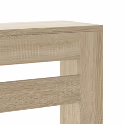 vidaXL Radiator Cover Heater Cover Radiator Shelf Sonoma Oak Engineered Wood - Additional view 5