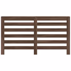 vidaXL Radiator Cover Heater Cover Radiator Shelf Brown Oak Engineered Wood