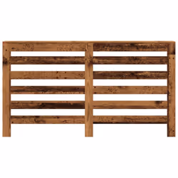 vidaXL Radiator Cover Heater Cover Radiator Shelf Old Wood Engineered Wood