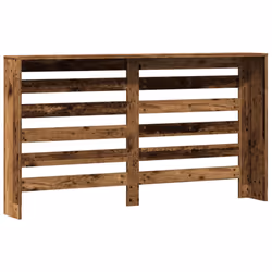vidaXL Radiator Cover Heater Cover Radiator Shelf Old Wood Engineered Wood - Additional view 4