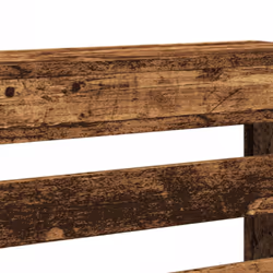 vidaXL Radiator Cover Heater Cover Radiator Shelf Old Wood Engineered Wood - Additional view 5