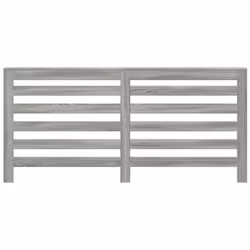 vidaXL Radiator Cover Heater Cover Radiator Shelf Grey Sonoma Engineered Wood