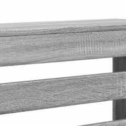 vidaXL Radiator Cover Heater Cover Radiator Shelf Grey Sonoma Engineered Wood - Additional view 5