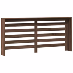 vidaXL Radiator Cover Heater Cover Radiator Shelf Brown Oak Engineered Wood - Additional view 4