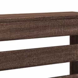 vidaXL Radiator Cover Heater Cover Radiator Shelf Brown Oak Engineered Wood - Additional view 5