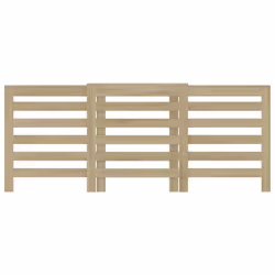 vidaXL Radiator Cover Heater Cover Radiator Shelf Sonoma Oak Engineered Wood - Additional view 2