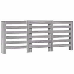 vidaXL Radiator Cover Heater Cover Radiator Shelf Grey Sonoma Engineered Wood