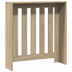 vidaXL Radiator Cover Heater Cover Radiator Shelf Sonoma Oak Engineered Wood - Additional view 4