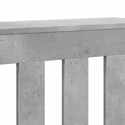 vidaXL Radiator Cover Heater Cover Slat Cabinet Concrete Grey Engineered Wood - Additional view 5