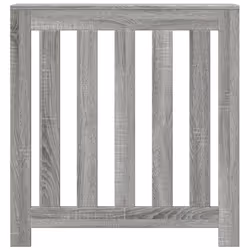 vidaXL Radiator Cover Heater Cover Radiator Shelf Grey Sonoma Engineered Wood