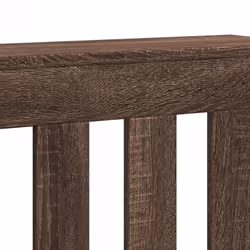 vidaXL Radiator Cover Heater Cover Radiator Shelf Brown Oak Engineered Wood - Additional view 5