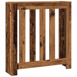 vidaXL Radiator Cover Heater Cover Radiator Shelf Old Wood Engineered Wood