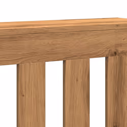 vidaXL Radiator Cover Heater Cover Radiator Shelf Artisan Oak Engineered Wood - Additional view 5