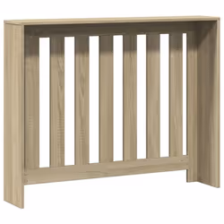 vidaXL Radiator Cover Heater Cover Radiator Shelf Sonoma Oak Engineered Wood - Additional view 4