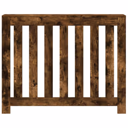 vidaXL Radiator Cover Heater Cover Radiator Shelf Smoked Oak Engineered Wood
