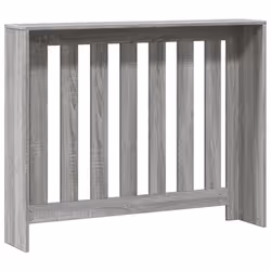 vidaXL Radiator Cover Heater Cover Radiator Shelf Grey Sonoma Engineered Wood - Additional view 4